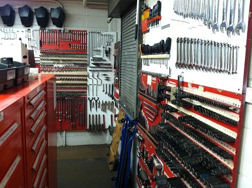 West Side of Tools Storage Room